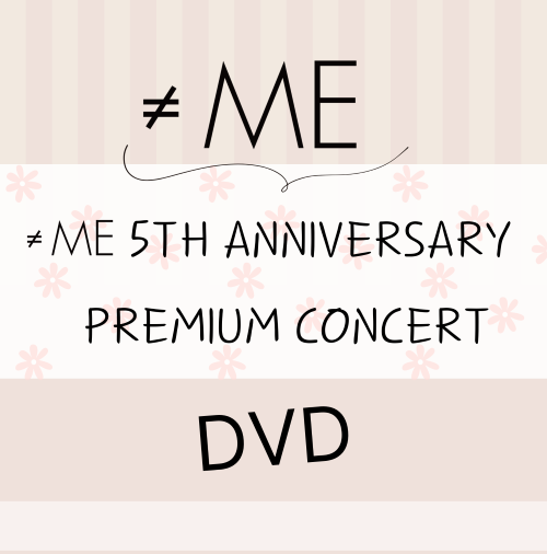 ≠ME 「≠ME 5th ANNIVERSARY PREMIUM CONCERT」【DVD】ラムタラ特典付き